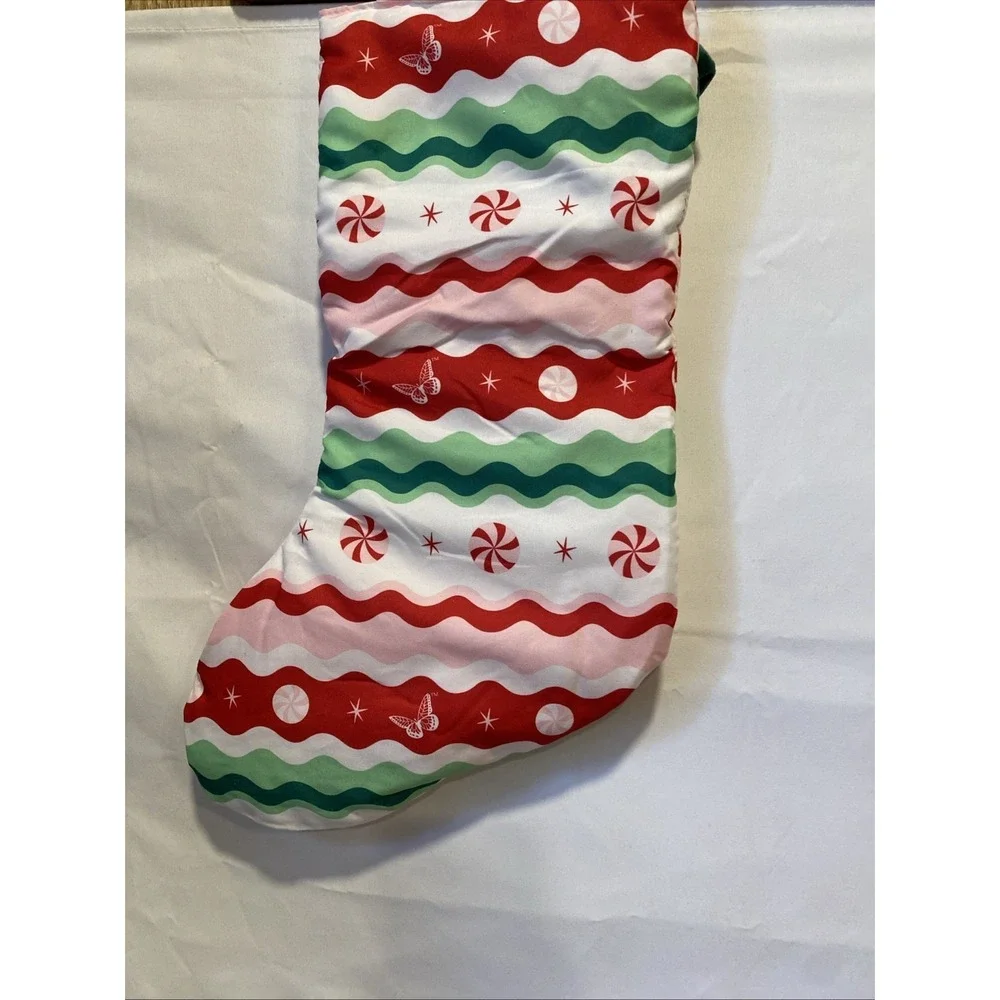 DOLLY PARTON‎ Christmas Holiday Stocking with Bow 17.5